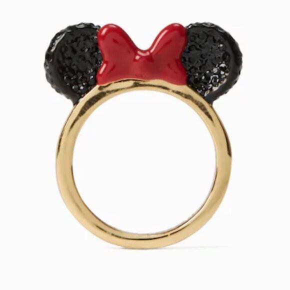 Kate Spade X Disney Minnie Mouse Ring Size 5 NWT - Picture 1 of 7